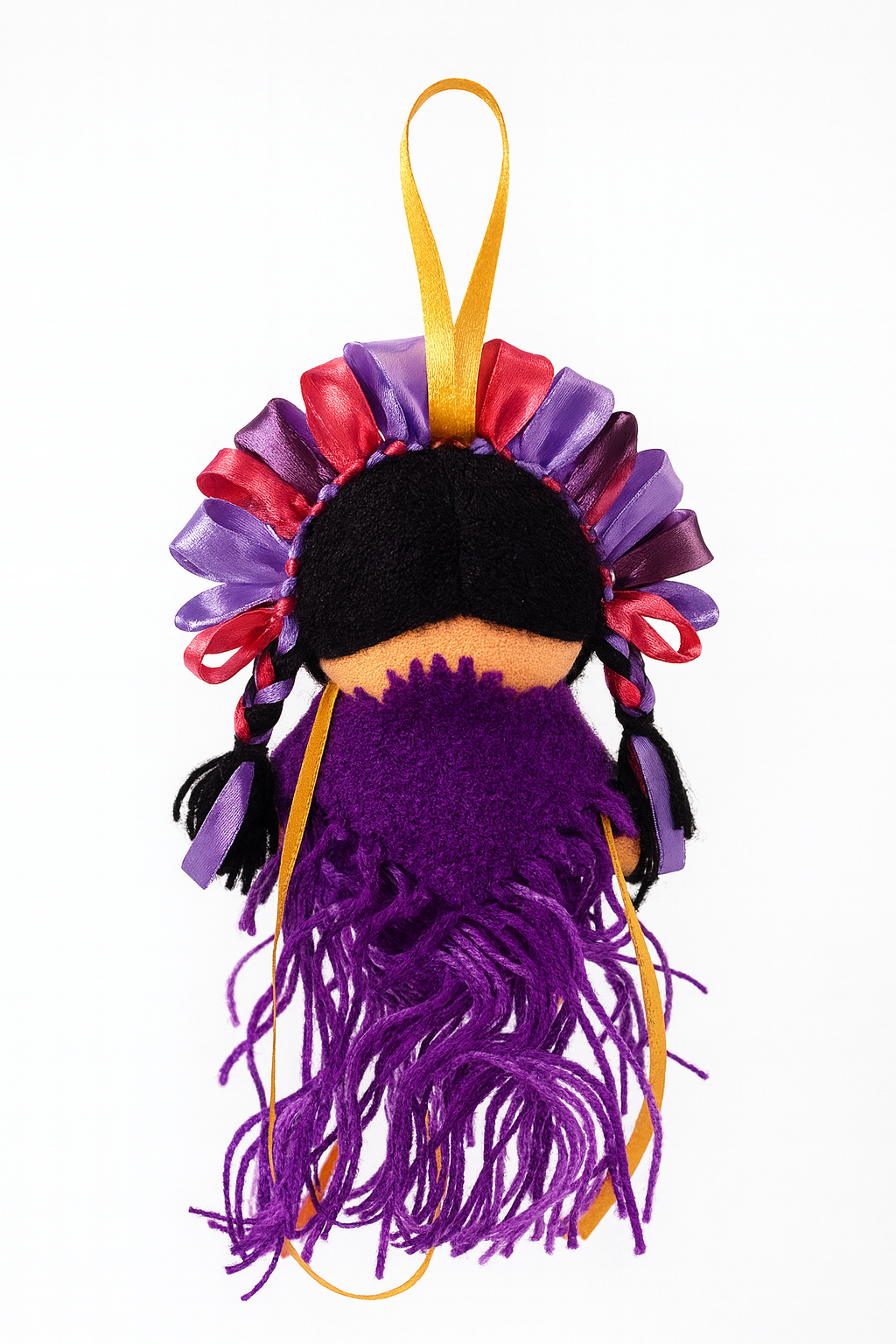 Llavero Artesanal Otomí - Hecho a Mano en Querétaro